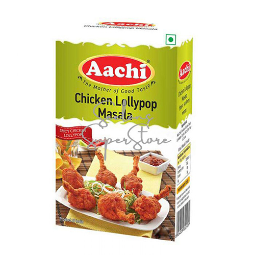 http://atiyasfreshfarm.com/public/storage/photos/1/New Project 1/Aachi Chicken Lollypop Masala (200gm).jpg